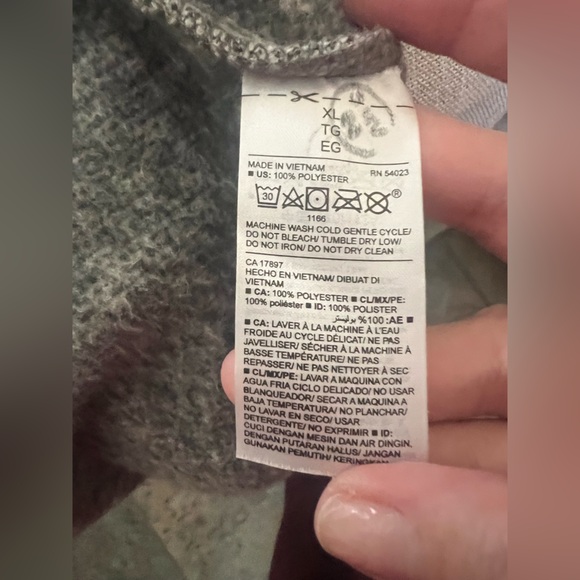 Old Navy - soft fabric multi shades grey elegant coat - Picture 7 of 8